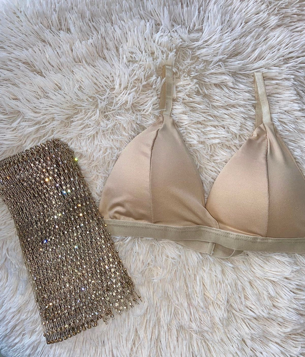 BLUSA MALLA CON BRILLOS