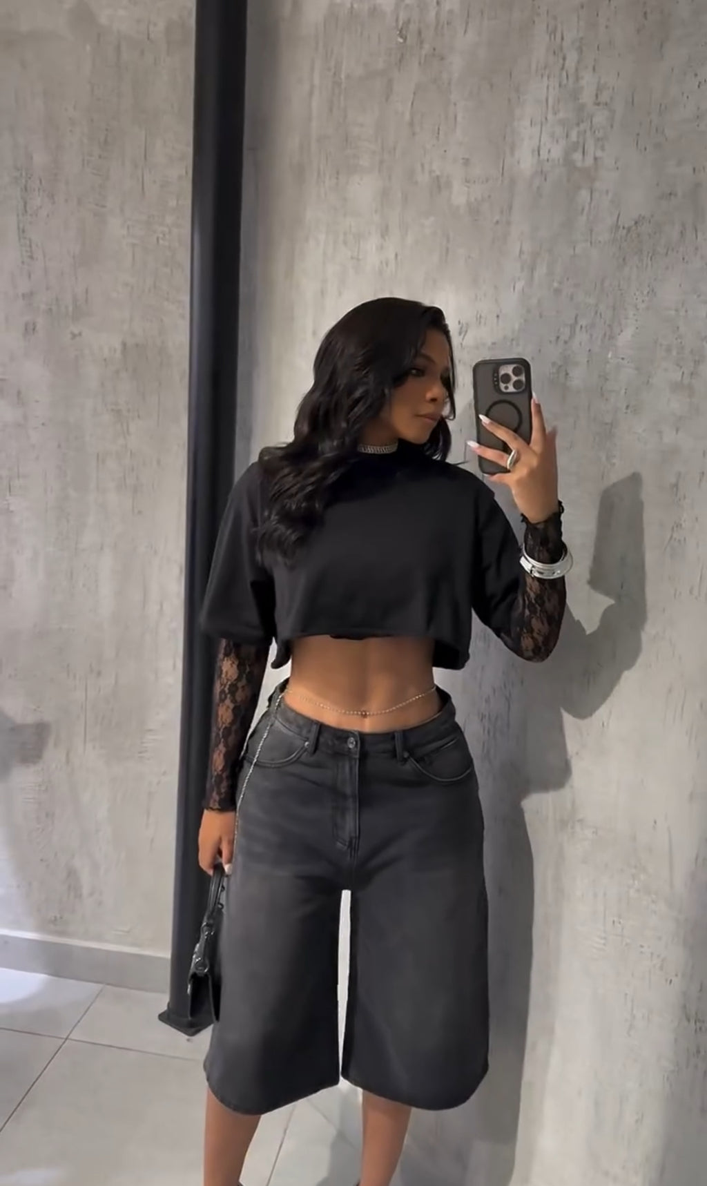 SET BERLIN (Buso en encaje + Blusa)