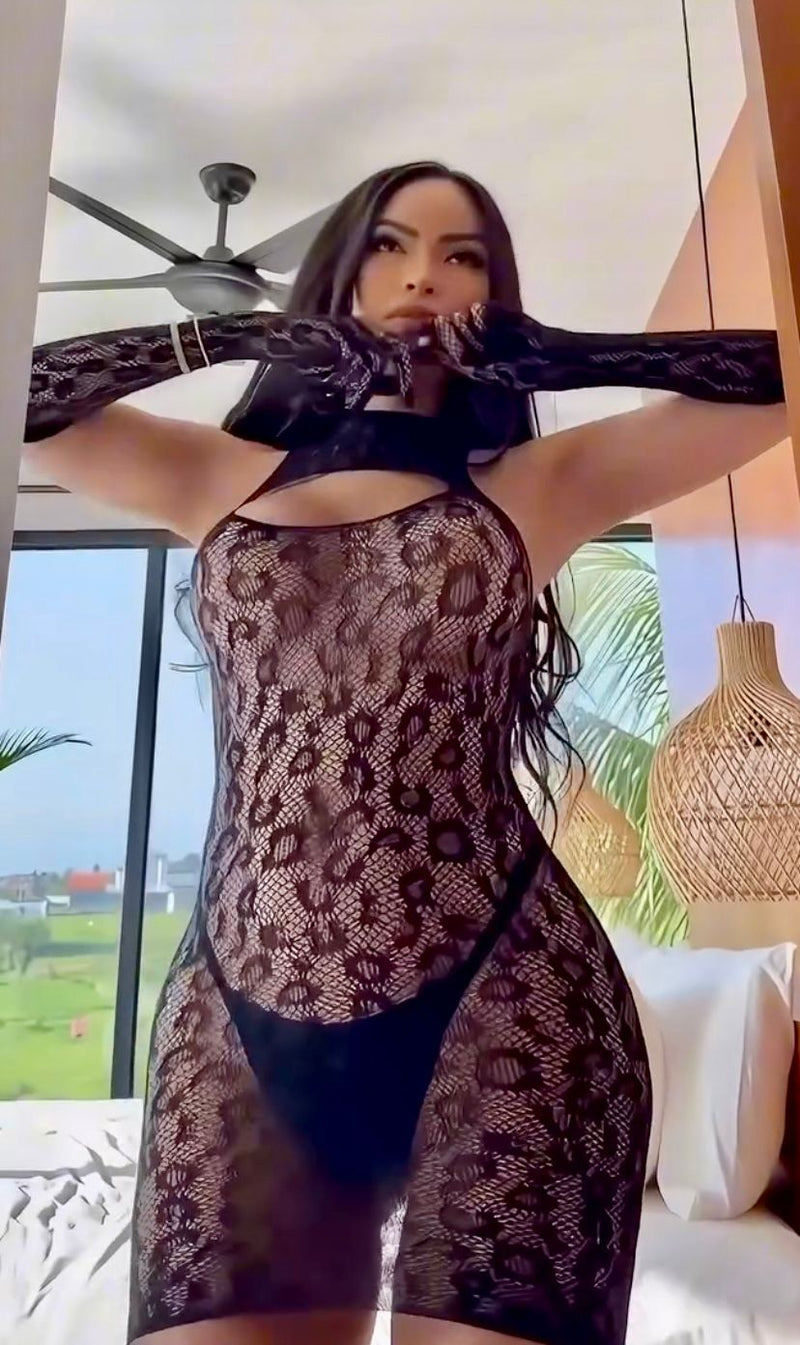 Vestido Leopardo